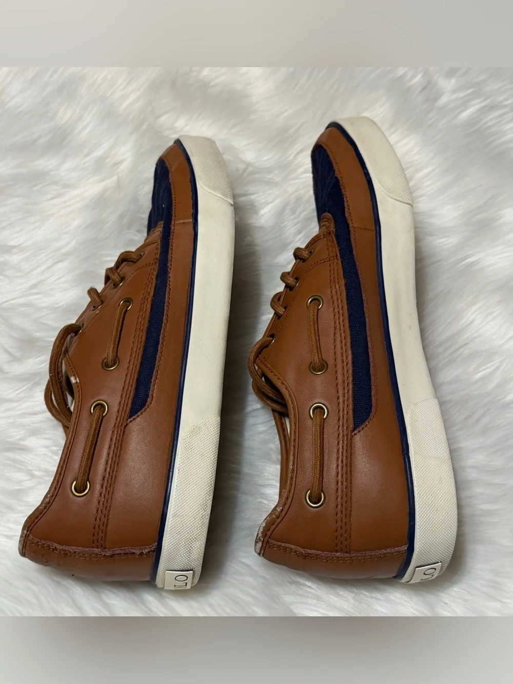 Polo Parkstone Low Leather Canvas Shoes